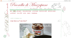 Desktop Screenshot of pecorelladimarzapane.com